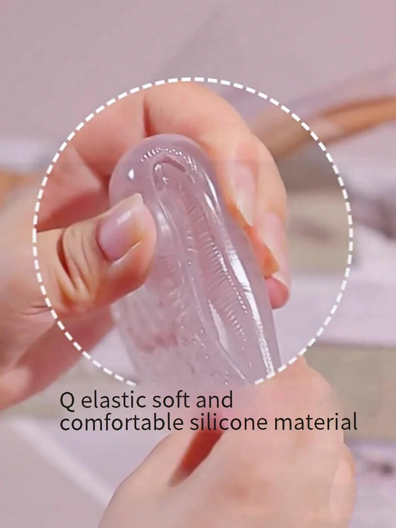 

Women's Gel Insoles For High Heels - Anti-Slip Cushioning Support Massage Invisible Shock Absorbing Insoles