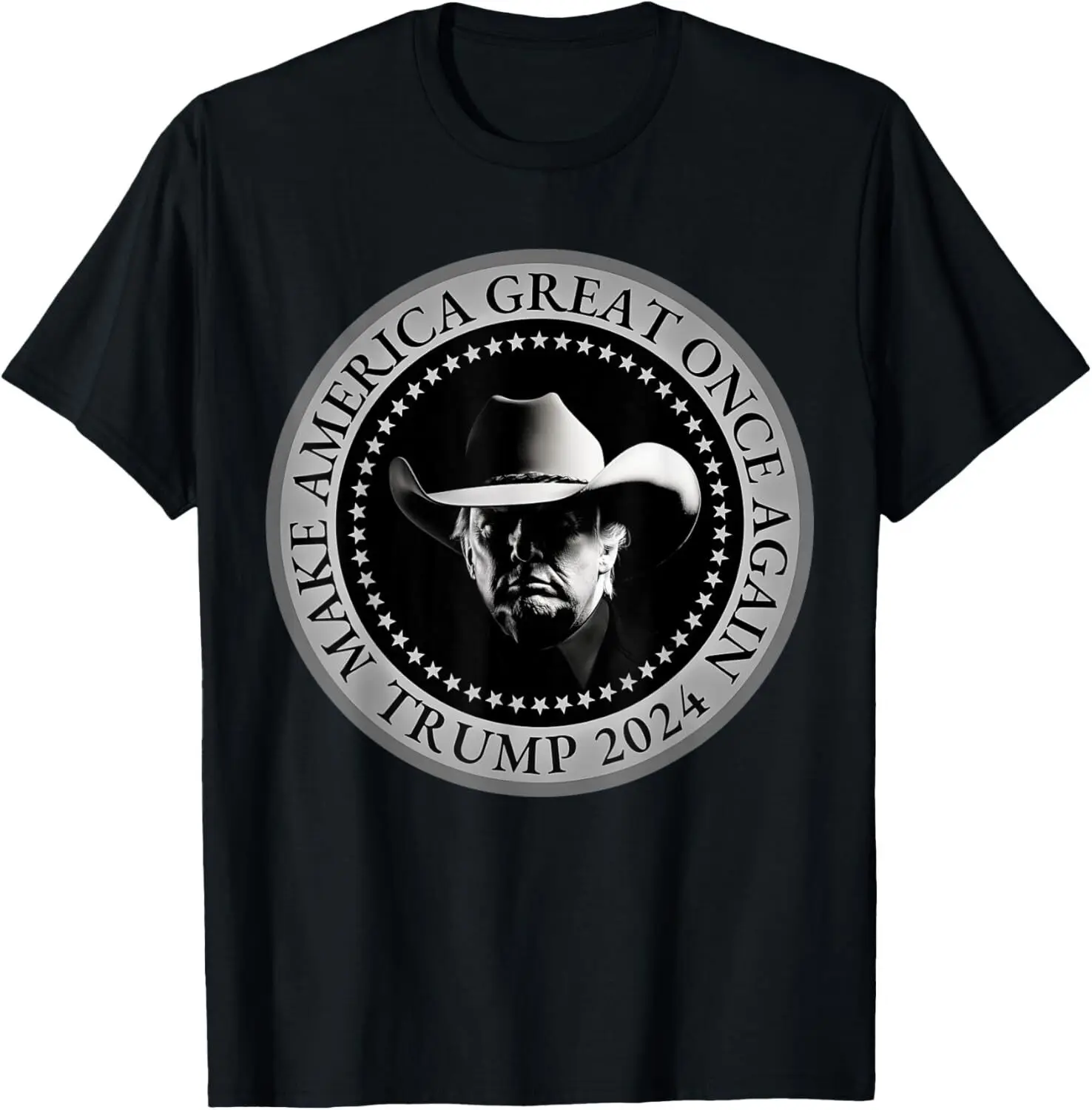 

President Trump 2024 Make America Great Once Again MAGA Seal T-Shirt