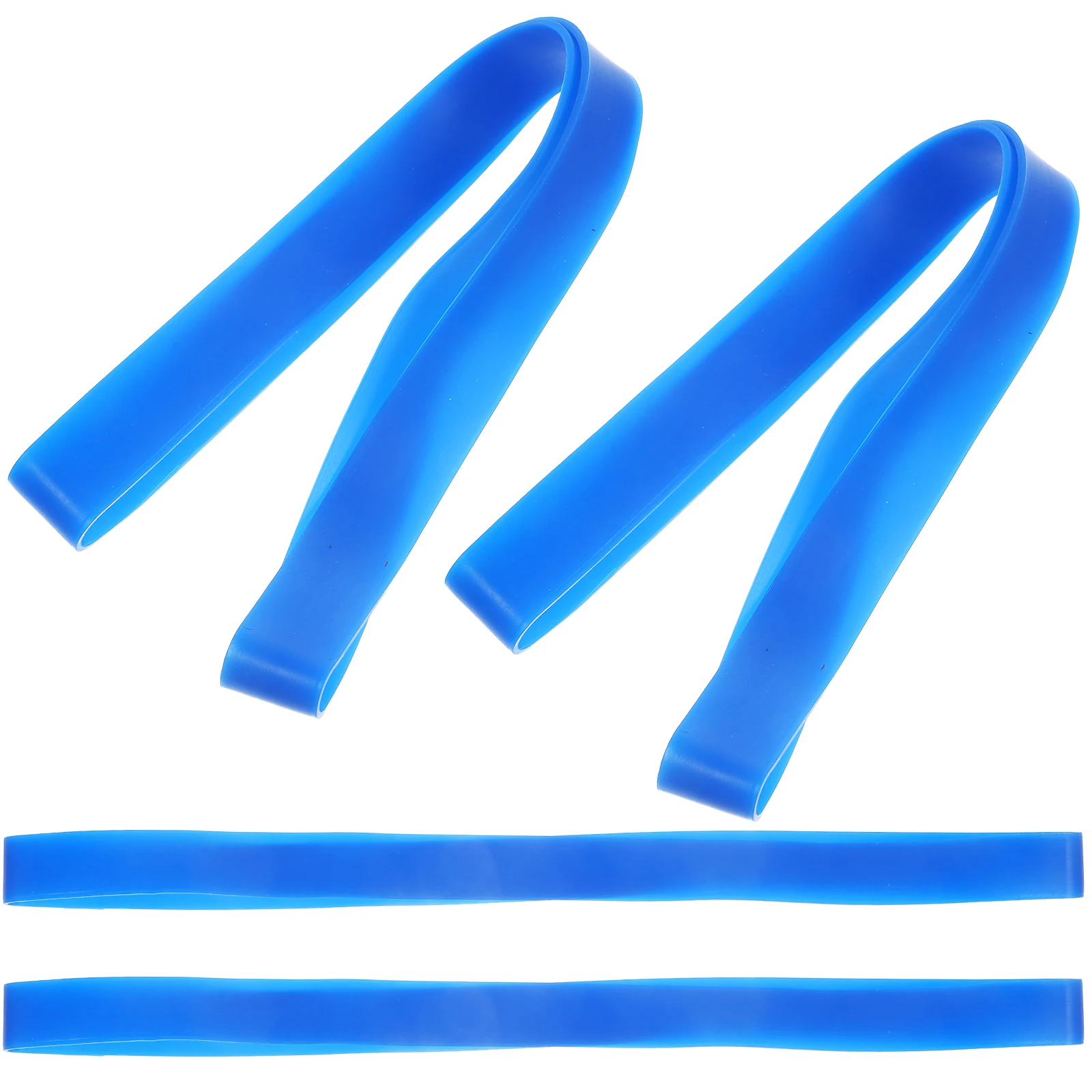 

4 Pcs Beach Towel Clips Chair Straps Bands for Elastic Cruise Chairs Sky-blue Stretch Man