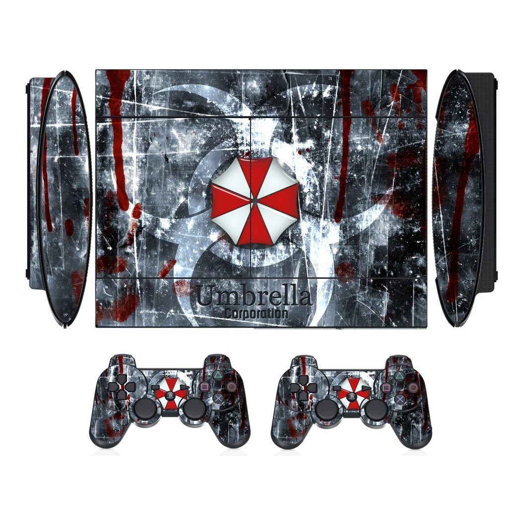 2911 Vinyl Skin Sticker Protector for Sony PS3 Super Slim and 2 Controller Skins Stickers