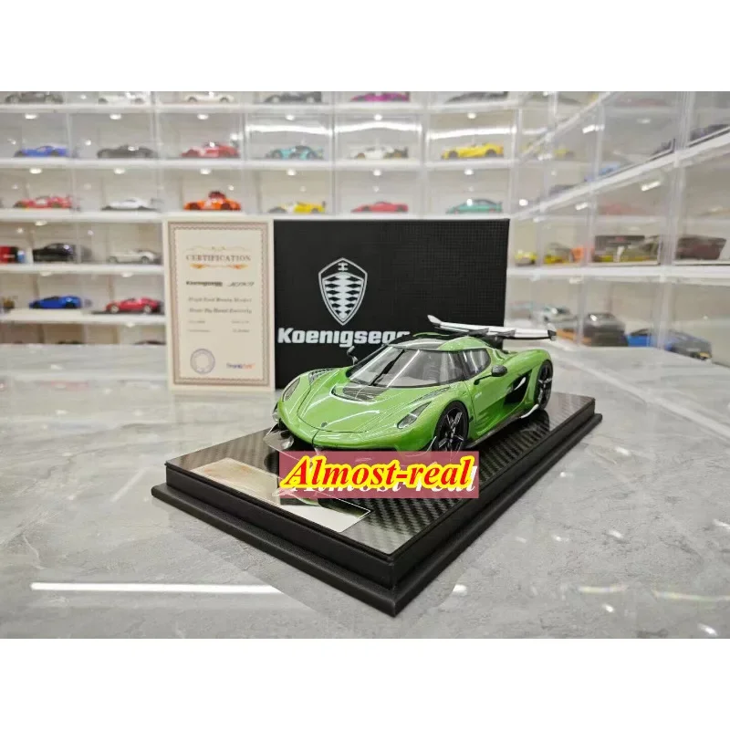 FrontiArt 1:18 For Koenigsegg jesko Resin Diecast Model Car Toys Boys Birthday Gifts Hobby Display Collection Ornaments FA