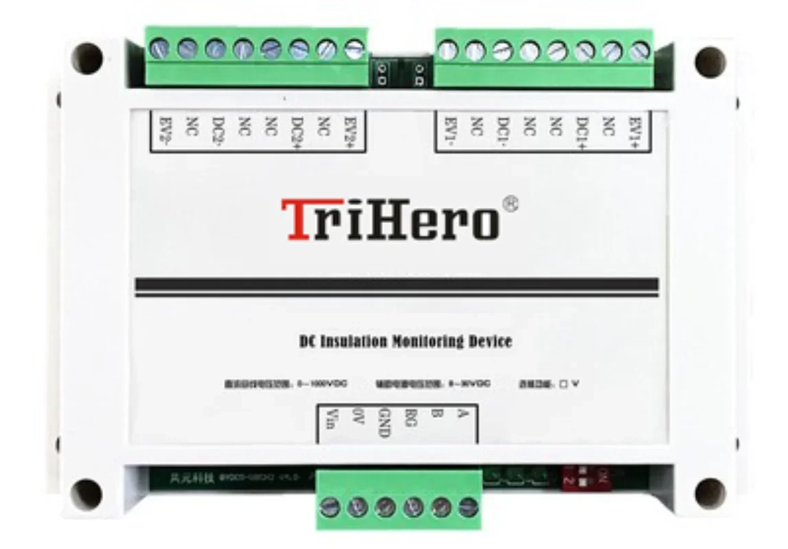 DIN rail Insulation monitoring device IMD for EV charging station EV charger 0-1000VDC