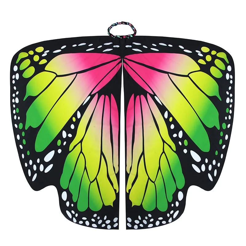 

Colorful Butterfly Wings for Women Halloween Costume Adult Cloak Costume Cosplay Woman Butterfly Cape Cosplay