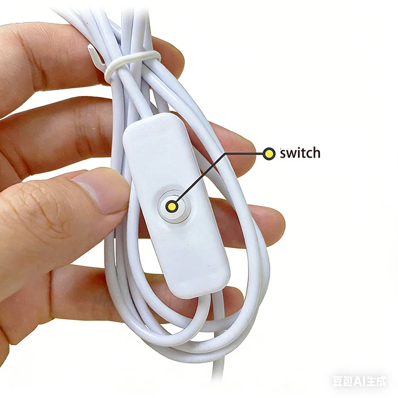 5v-3w-31mm Led Strip Low Voltage Warm Light Tri Color Variable Light Source Board With 1.5m Usb Socket Switch Cable Wick Lamp A4