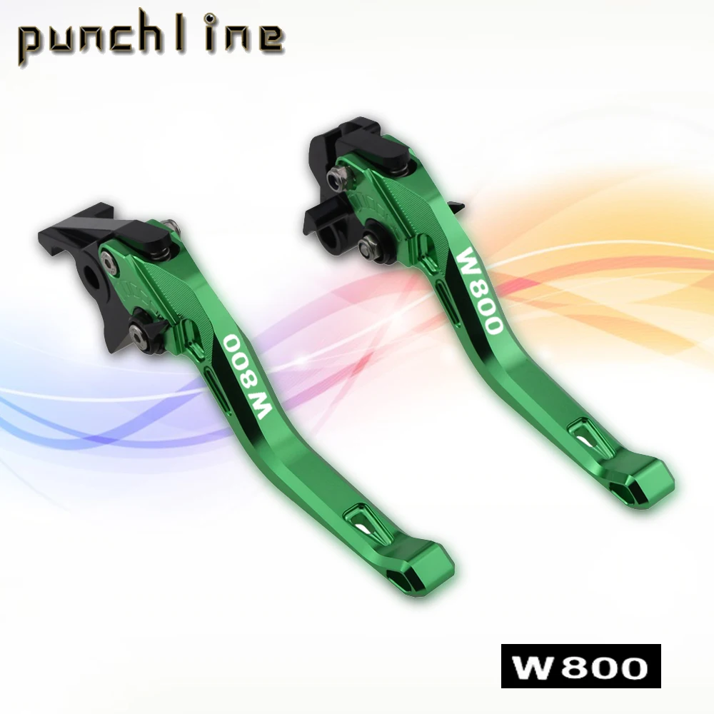 

Fit For W800/SE 2012-2016 W800 Cafe 2019-2022 Motorcycle CNC Accessories Short Brake Clutch Levers Adjustable Handle Set