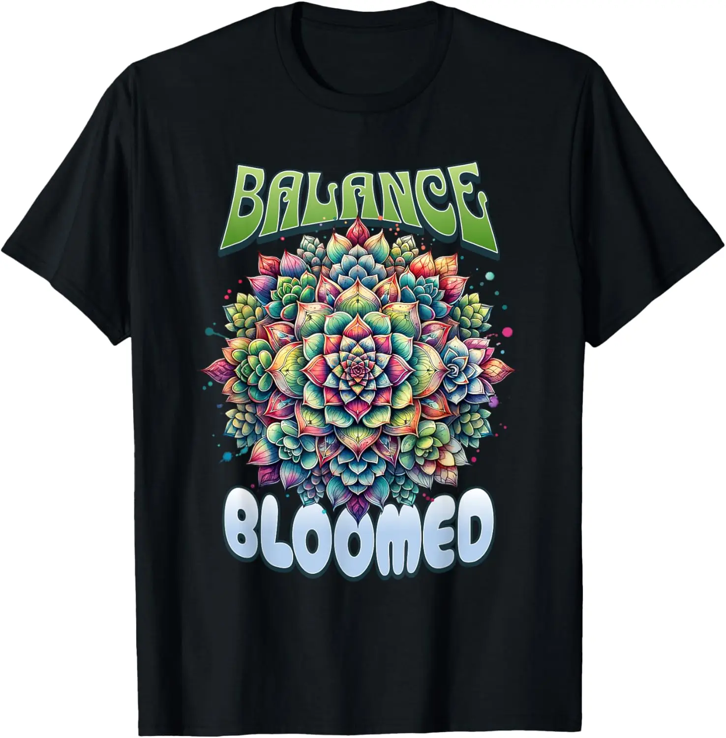 

Футболка Balance Bloomed (сочная мандала)
