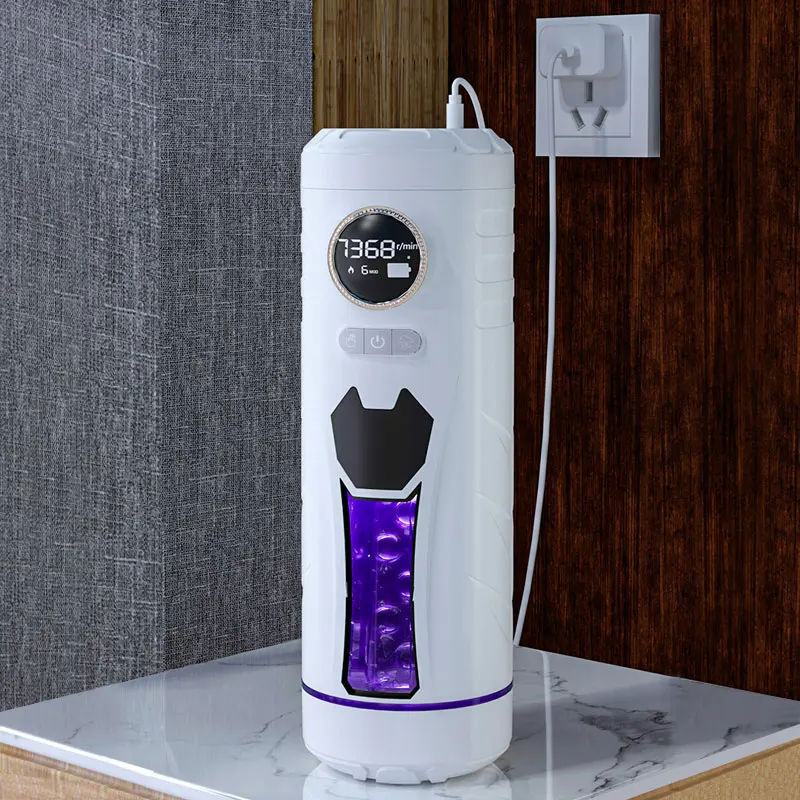 ذكي الظاهري شخص حقيقي صوت التلقائي مص ذكر الاستمناء الاهتزاز التدفئة المهبل جهاز استمناء الجنس لعب