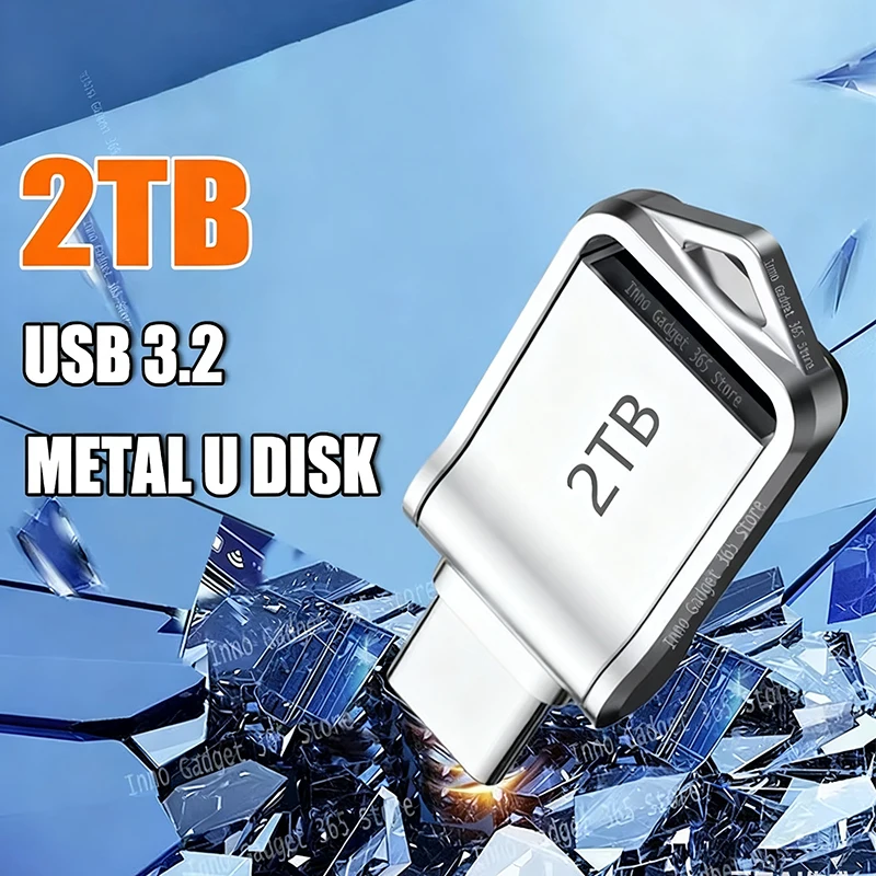 Xiaomi 2TB USB 3.2 Flash Drive High Speed USB 1TB 512GB Type-C Interface Dual-Use Flash Memory Stick For Mobile Phone Computer ﻿