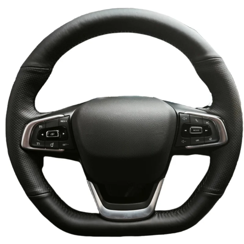 Customize Hand Sewing Microfiber Leather Car Steering Wheel Cover For Chery Tiggo 7 Pro 20-21 Tiggo 8 Plus 2022 2024 4 5 3 2 T11