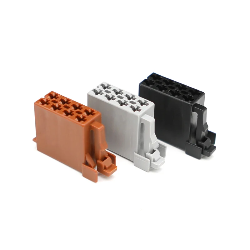 8Pin Automotive Connector 2.8mm Female Socket Additional Terminal Compatible with 963120-1 963121-1 962191-1