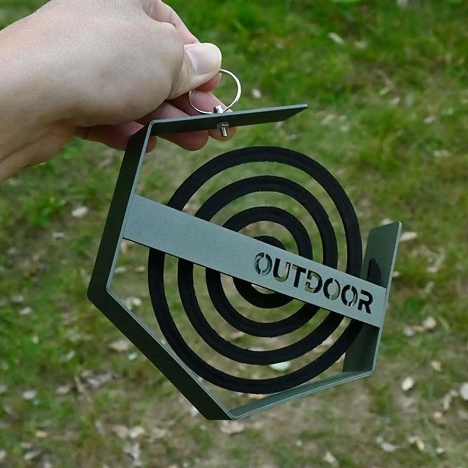 حامل بخور للحديقة في الهواء الطلق مع قاعدة ثابتة للنساء والرجال والمشي لمسافات طويلة والصيادين Rv فناء المسافرين