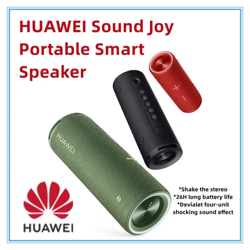HUAWEI Sound Joy Speaker Bluetooth Speakers Outdoor Portable Smart