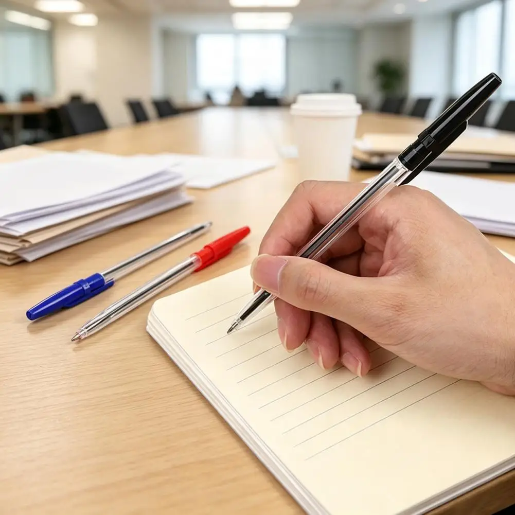 Office Document Signing Pens 10pcs Ballpoint Pens Set 1.0mm Medium Point Gel Ink Pens Comfortable Grip Smooth Writing for Office