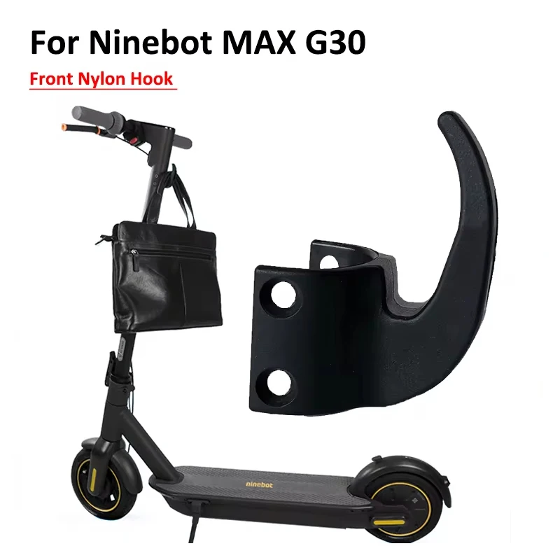 1pcs for NINEBOT MAX G30 G30D Electric Scooter Skateboard Nylon Hook Storage Hook Hanging Bag Claw Hanger Accessories 3 Colors