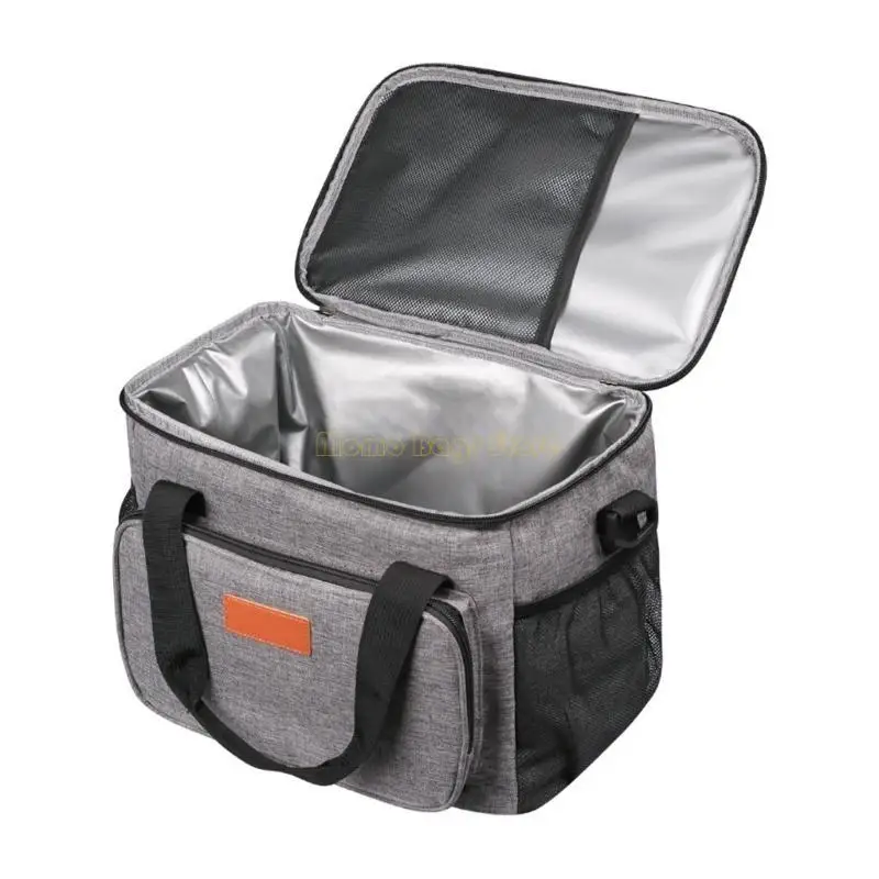 كيس حراري x90d حرارة كبيرة من النزهات حقيبة معزولة للتخييم للتخييم #3