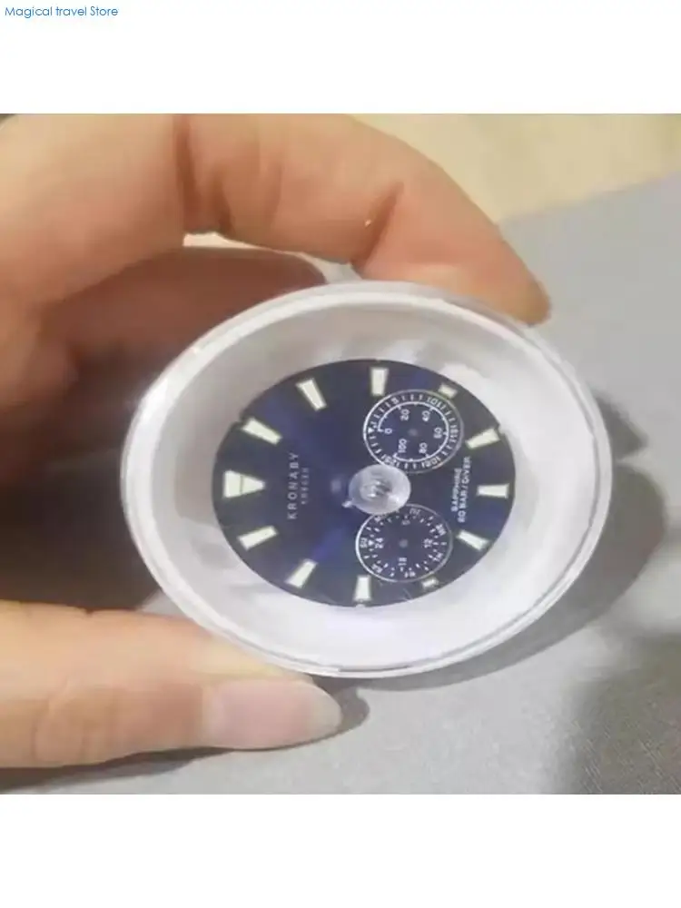 N2UB Stylish Watch Dials Display Box Watch Keeper Case with Protective Lid Cover Protect Watch from Dirt and Damages
