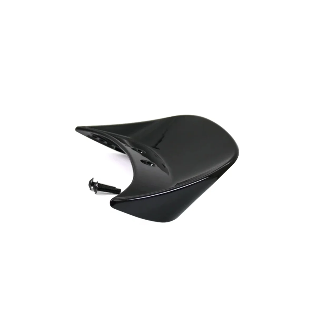 Motorcycle Fairing Tailpiece Tail Section Fairing Cowl Deflector for Vespa Sprint 50 125 150(Black)