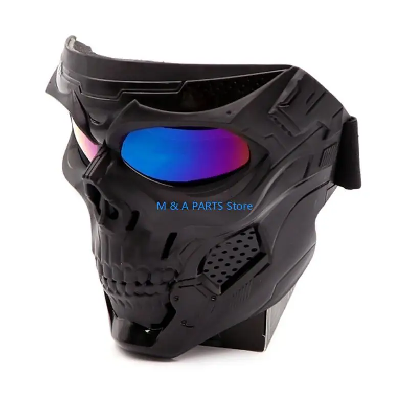 U1JF Kacamata Motor Off-Road Kacamata Helm Kacamata Tahan Angin Kacamata Masker Goggle