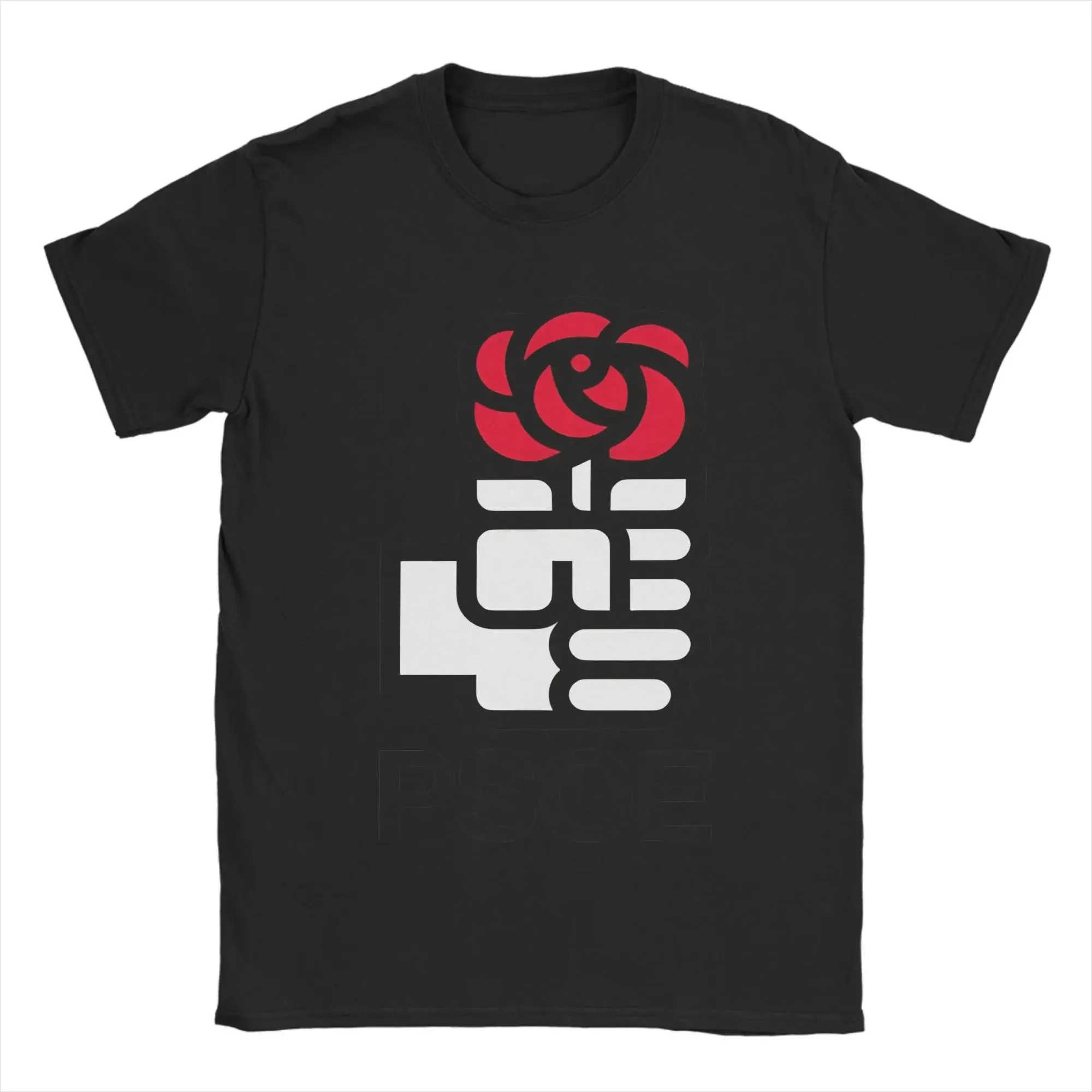 Camiseta unisex 100% algodón con logotipo del PSEOE Pedro Sánchez, recién llegada
