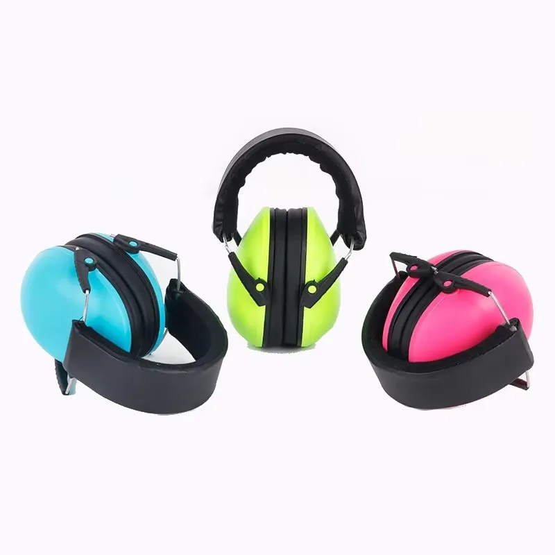 High Quality Color Children Anti-Noise Head Earmuff Noise Reduction 25dB For Kids Study Game Hearing Protection Ear Protector