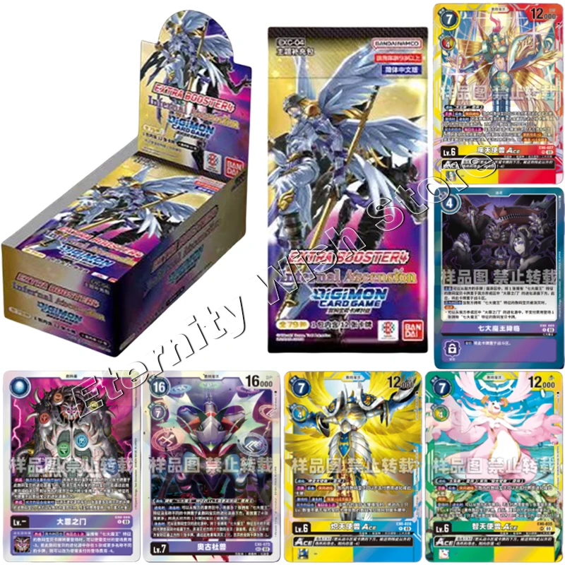 

Digimon Card Infernal Ascension DTCG EXC04 Chinese Versions Ainme Digital Monster Game Against Collection cards Children Gifts