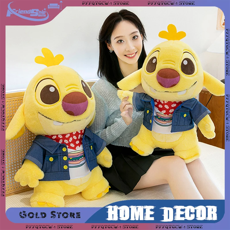 

Plush Doll Toy Reuben Lilo and Stitch Anime Character Stuffed Pillow Plushie Decorative Dolls Kawaii Present Cute Bedroom Decor