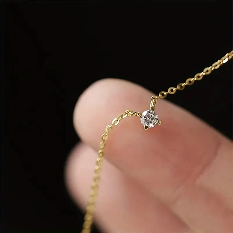 

Light luxury necklace for women, simple and minimalist round jewelry, fashionable chic versatile ornaments