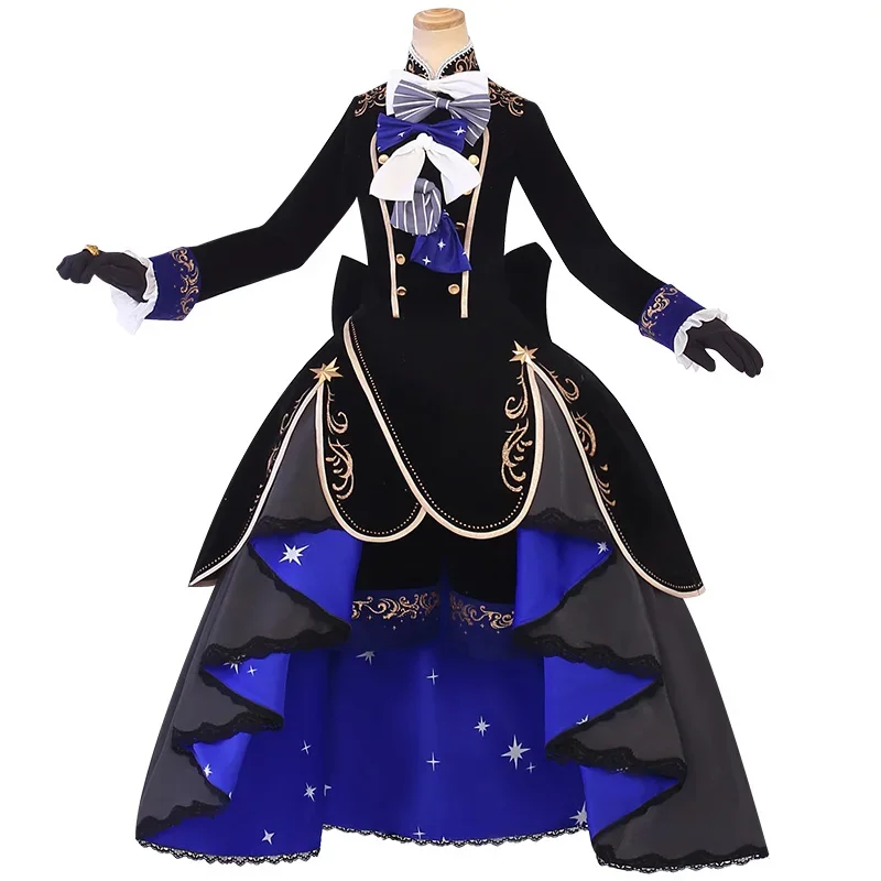 Anime Black Butler Kuroshitsuji Ciel Phantomhive 13th Anniversary Cosplay Costume Party Dress Halloween Gift Outfits Woman