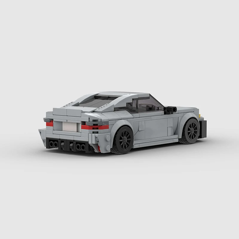 Collectible car racing model assembly toys, suitable as birthday gifts for parent-child interaction.