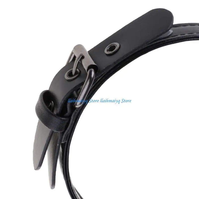 573B بو الجلود عقال فاسق عقال روك عقال Steampunk مشبك معدني عقال