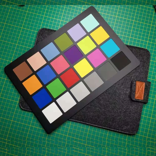 24 ColorChecker 240X170mm con bolsa de embalaje Tabla de prueba de color Tarjeta de control de equilibrio Tablero de paleta Corrección digital superior
