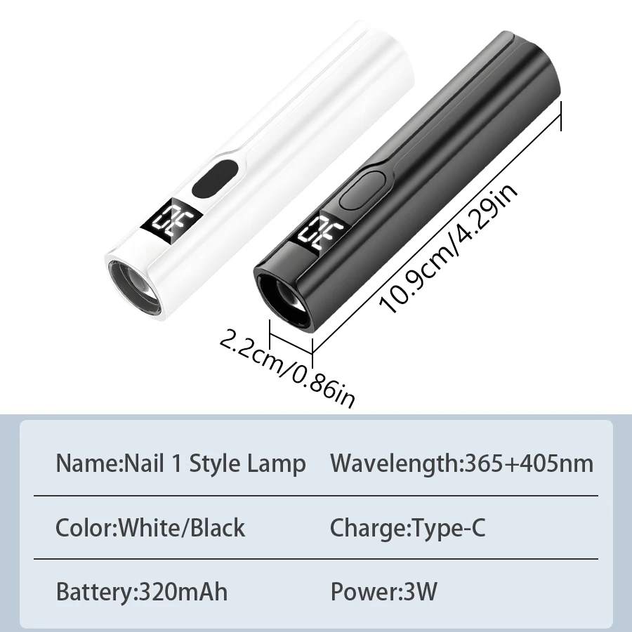 المهنية مسمار الأشعة فوق البنفسجية LED مصباح مكتب مع عرض قابلة للشحن المحمولة البسيطة مسمار مجفف حامل مصباح الأشعة فوق البنفسجية لفن الأظافر القابلة للإزالة