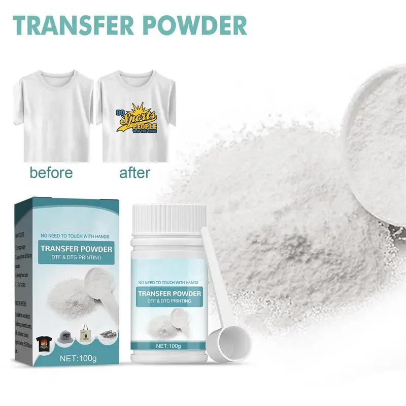 Free Shipp DTF Poliamida Transfer Powder For Sublimation DTF Printer Hot Melt Poliamida For DTG Direct To Film T Shirt Printing