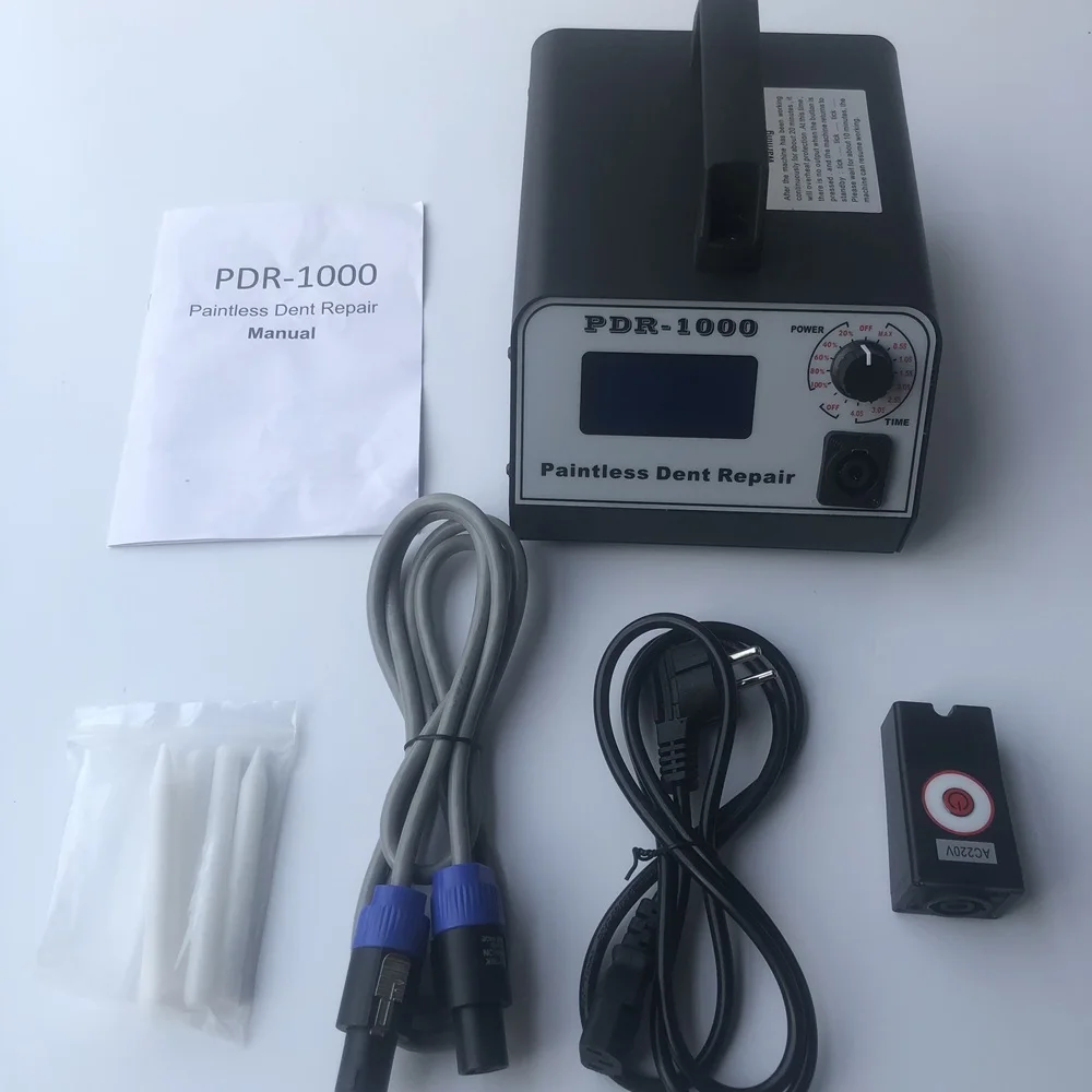 PDR1000 Dent Puller Machine Car Body Hail Damage Removal Repair Tool Super PDR Hot Box Heating for Auto Body Work