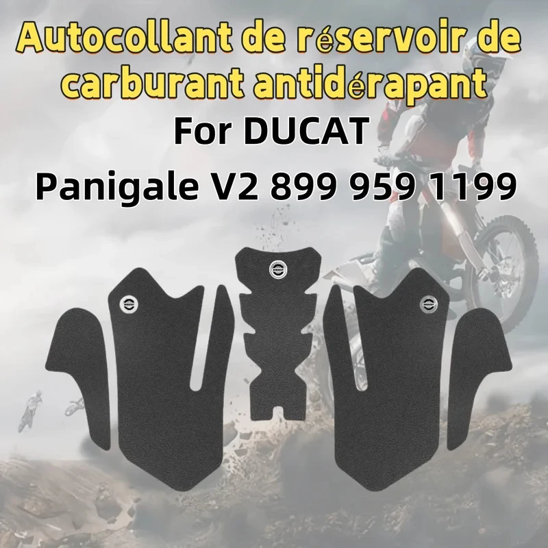 

Наклейка на топливный бак мотоцикла, подходящая для DUCAT Panigale V2 899 959 1199, противоскользящая наклейка на корпус, износостойкая.
