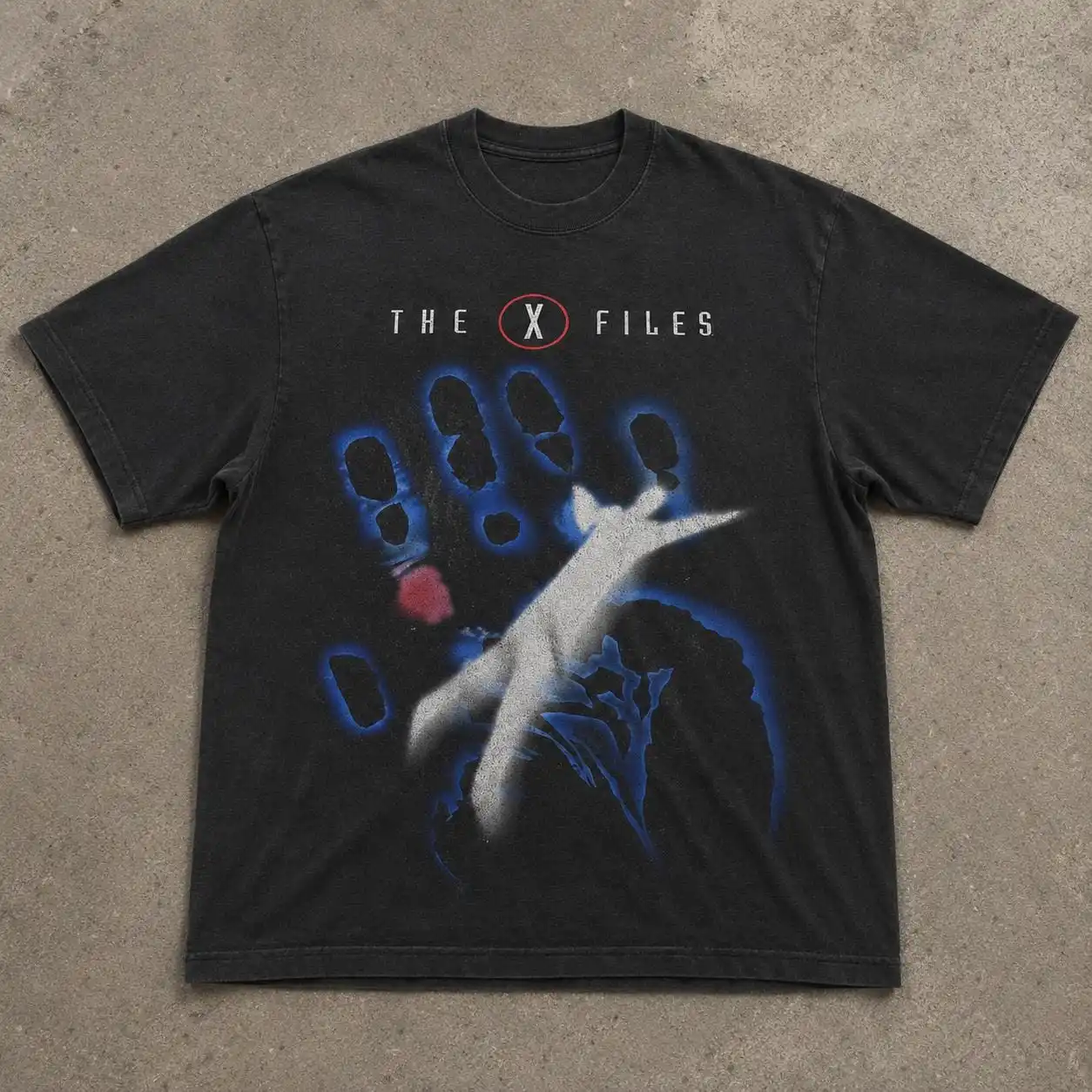 Mulder and Scully Graphic Tshirt, Horror Vintage Tee