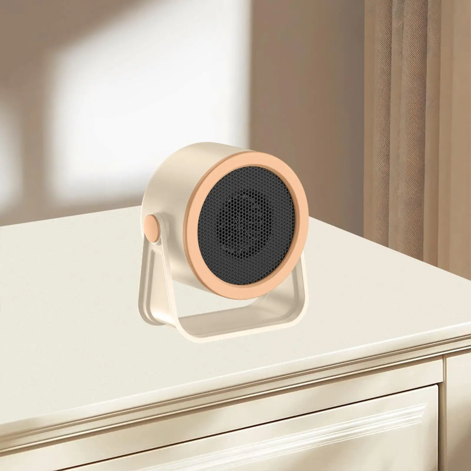 سخان مساحة سطح المكتب وضعين للحرارة منفاخ الهواء الساخن للاستخدام المنزلي في غرفة النوم في الشتاء