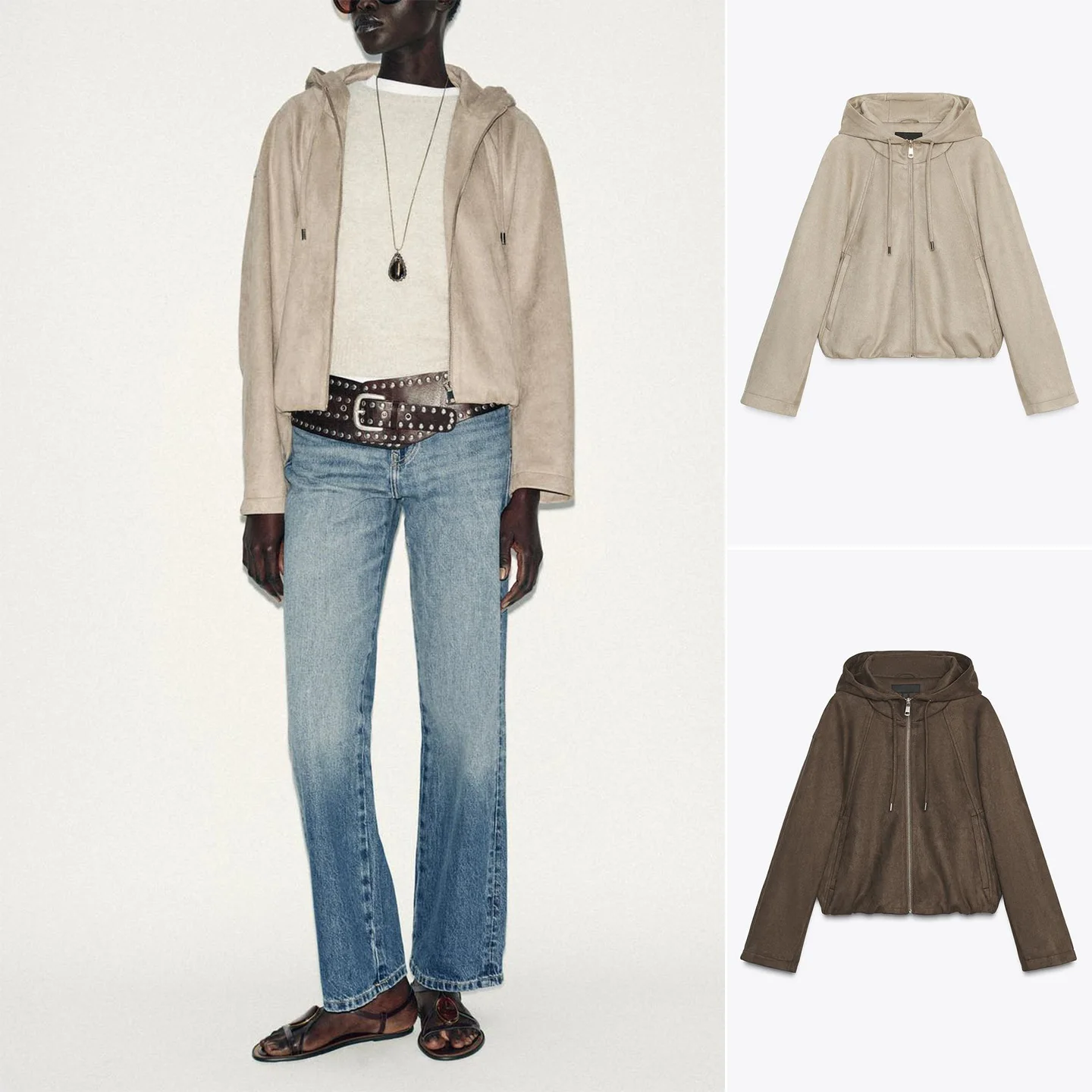 

Faionable Pilots Jaet, женское осеннее пальто с капюшоном и бархатной текстурой, дышащее свободное пальто, длинное све, полиэфирное волокно