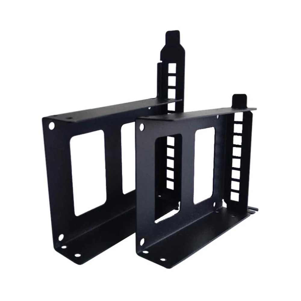 N27R PCI Slot 2.5Inch IDE/SATA/SSD/HDD Rear Panel Mount Bracket Hard Drive Adapter Tray with Half-height Profile Bracket