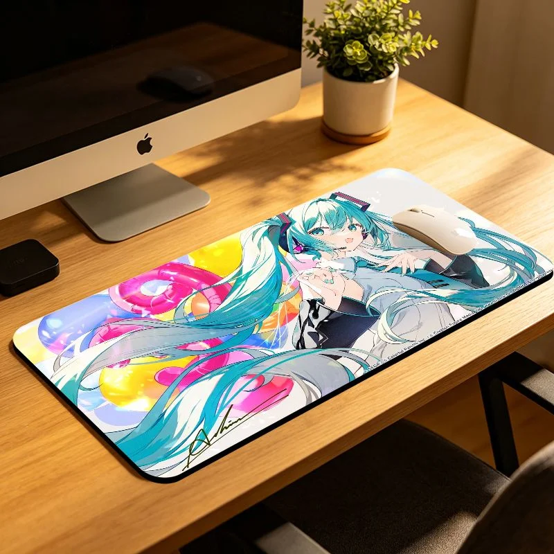 VIKAMA Aesthetic Anime Mouse P - Desk Setup Blue ulasan dan harga