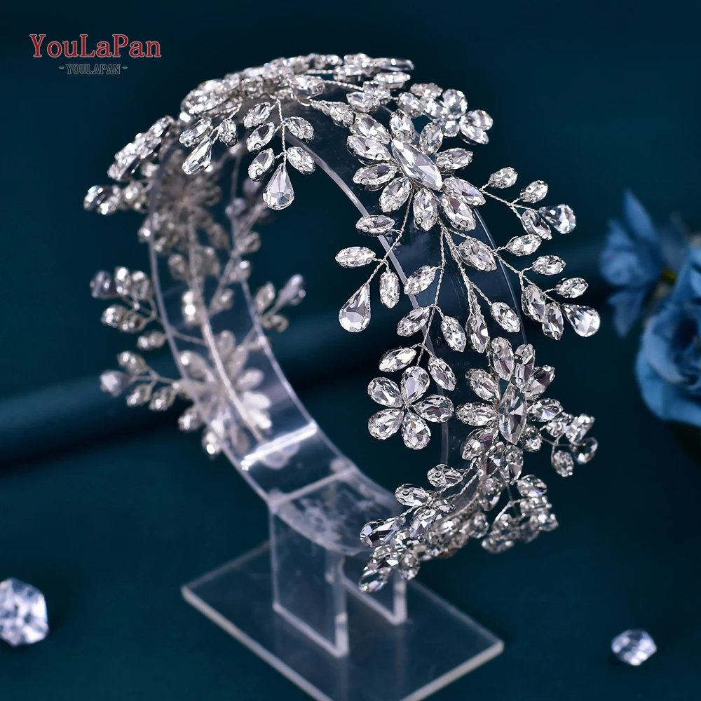 YouLaPan-Cinturón de lujo con diamantes de imitación para mujer, cinturón de boda, accesorios para vestidos de novia, faja de cintura para vestido