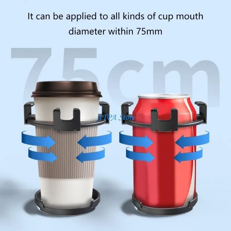 

U13C Cellphone Holder Cup Stand for Car SUV Air Vent Mounted Beverage Holder