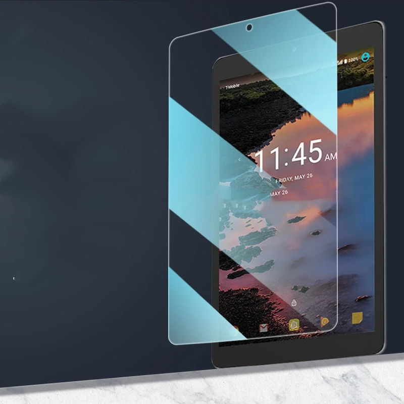 กระจกนิรภัยสำหรับ Alcatel A30 8นิ้วตัวป้องกันหน้าจอตั้งโต๊ะ