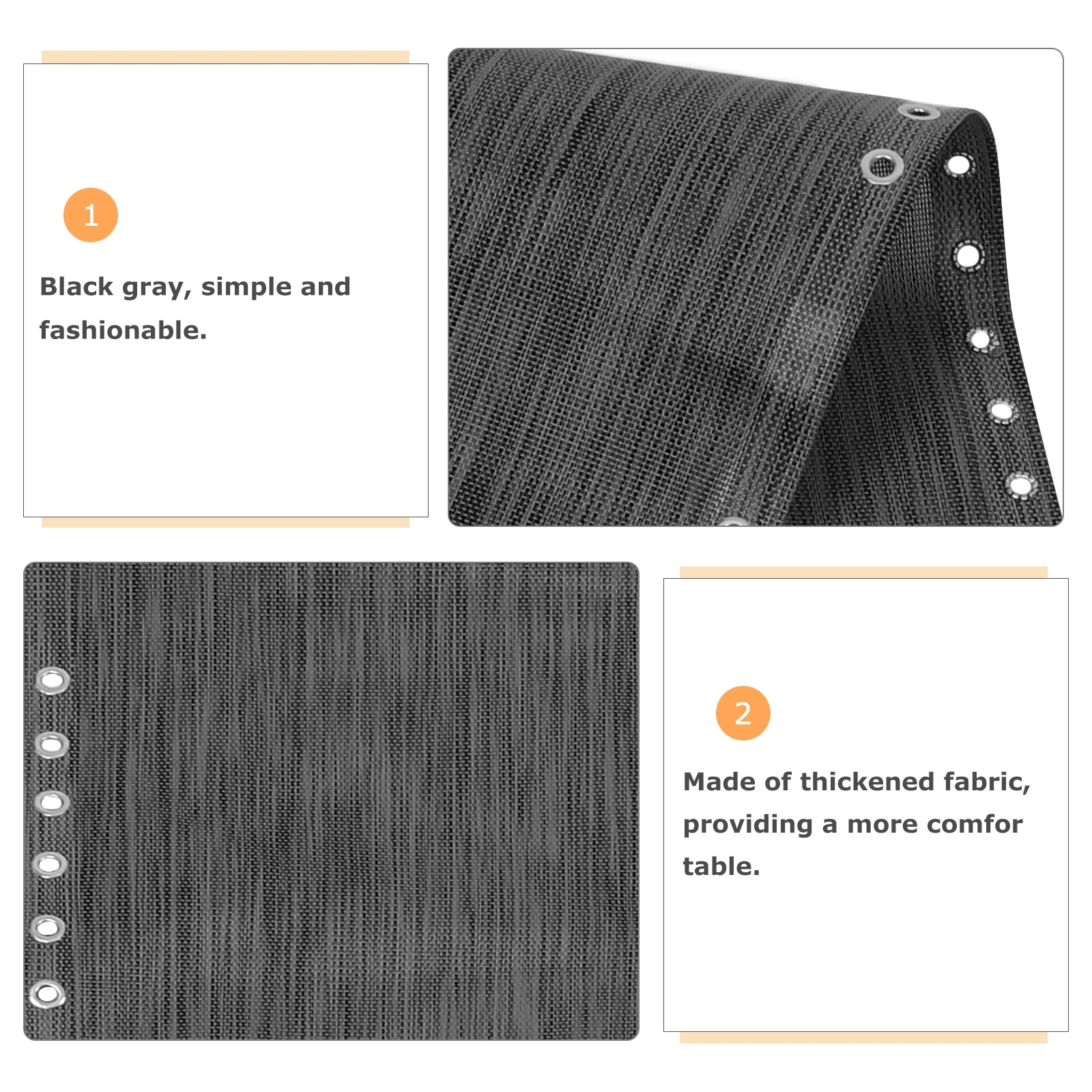 

Reliable Outdoor Chair Fabric Exquisite Balcony Replacement Cloth Easy to Carry Anytime Anywhere Long Lasting Use