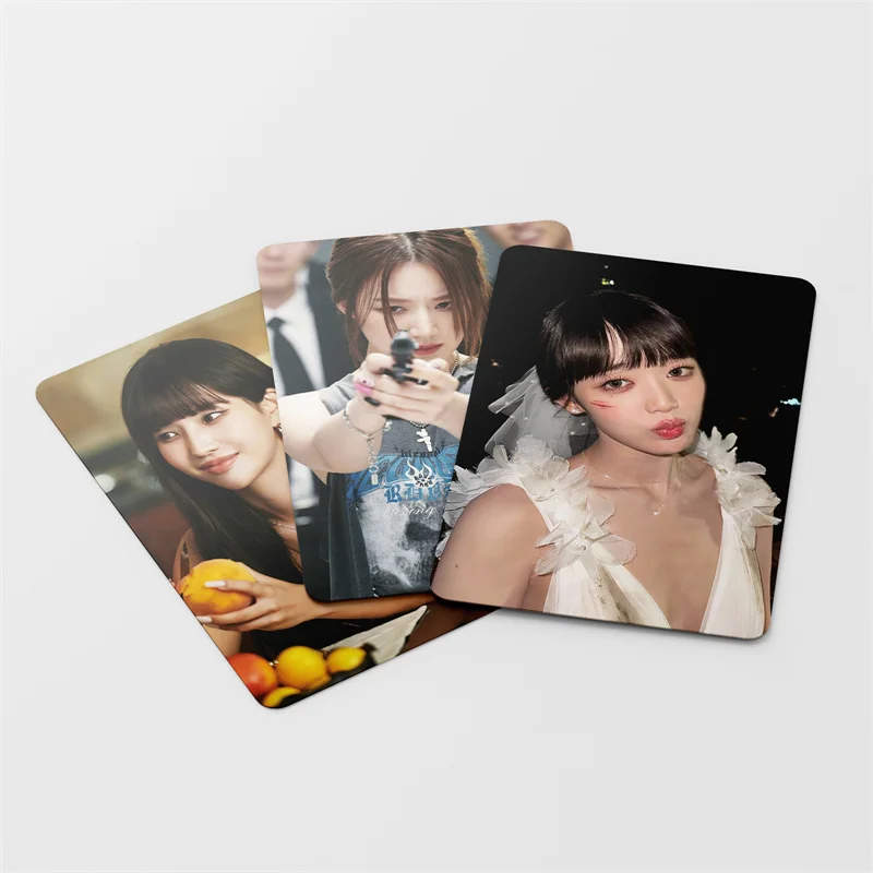 55pcs/set KPOP GIDLE Album Small Card HeatL OMO Card (G) I-DLE SONG YUQI MINNIE MIYEON SOYEON SOOJIN Gift Postcard Photo Card