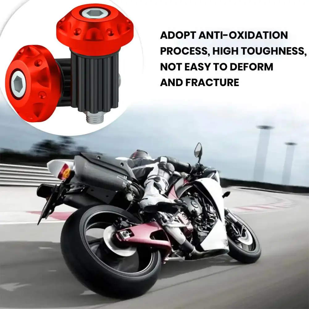 1 Pair 5cm Motorcycle Handlebar End CNC Aluminum Alloy Universal Motorbike Scooter End Plug Trim Cover Modification Accessories
