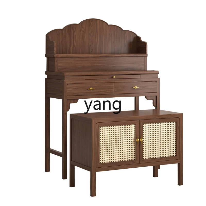 

LMMsolid wood table set cabinet incense case household Buddhist hall simple Buddhist table new Chinese tribute table