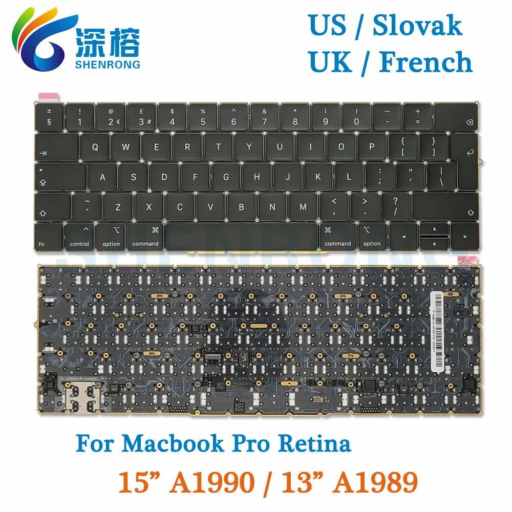 MacBook Pro 15 13 Keyboard Replacement A1989 A1990