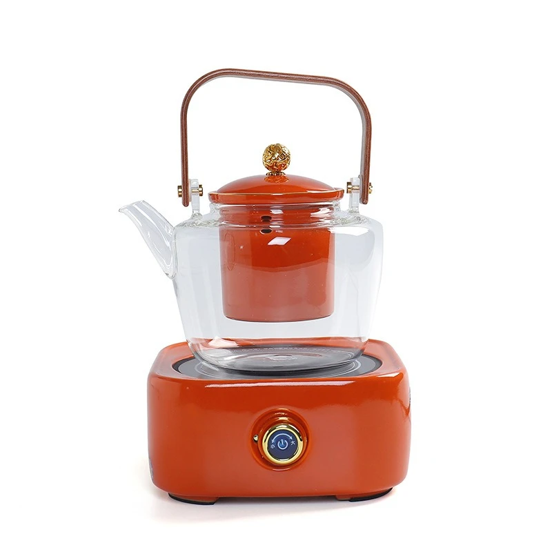

Tea brewing, single pot glass teapot can be heated black tea brewer Kung Fu tea set