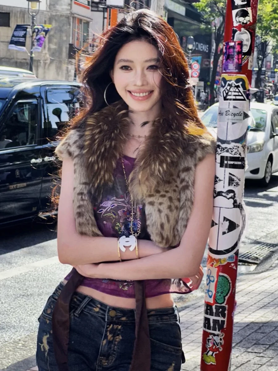 

Vests Waistcoats Thick Womens Zipper Winter Velvet Plush Double-Layered French Style Warmth Professional Cozy Formal Stylish Y2K